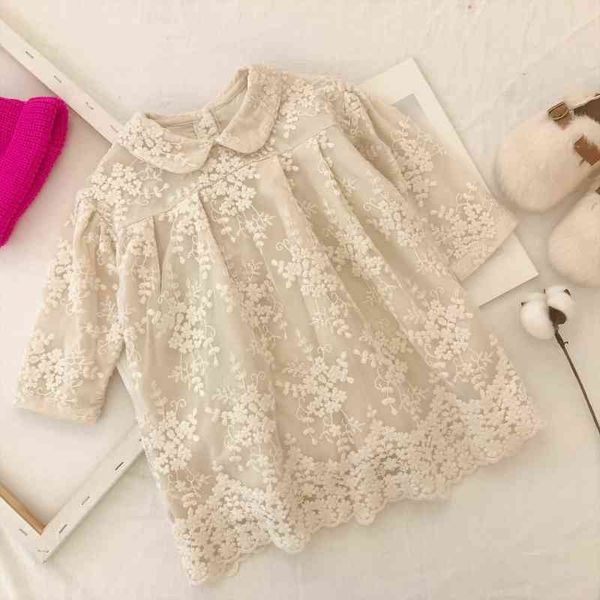 girls lace dress autumn new korean girls long-sleeved over embroidery princess dress girls winter dress l220715, Red;yellow
girls lace dress autumn new korean girls long-sleeved over embroidery princess dress girls winter dress l220715, Red;yellow