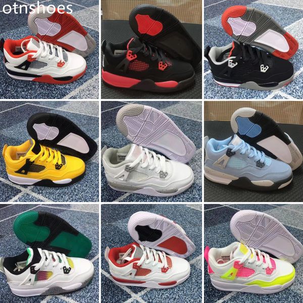 2022 children basketball 4s kids athletic white red athletic shoes for boys and girl size 28-35, Black
2022 children basketball 4s kids athletic white red athletic shoes for boys and girl size 28-35, Black