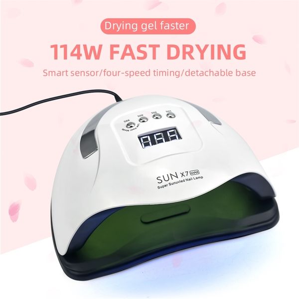 114w/108w/80w/72w/36w dryer uv led lamp with sensor for all gels polish nail equipment art tool 220425
114w/108w/80w/72w/36w dryer uv led lamp with sensor for all gels polish nail equipment art tool 220425
