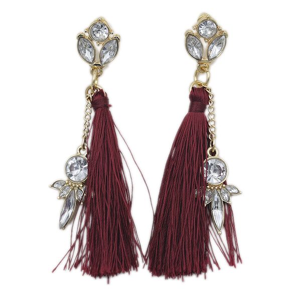 stud the trend of new fashion tassel ears earrings eardrop of bright ruby red colour, Golden;silver
stud the trend of new fashion tassel ears earrings eardrop of bright ruby red colour, Golden;silver