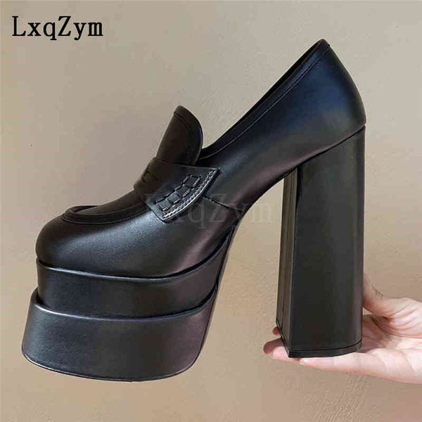 sandals luxury platform super high heels women shoes square toe chunky heel party pumps real leather runway show shoe ladies, Black
sandals luxury platform super high heels women shoes square toe chunky heel party pumps real leather runway show shoe ladies, Black