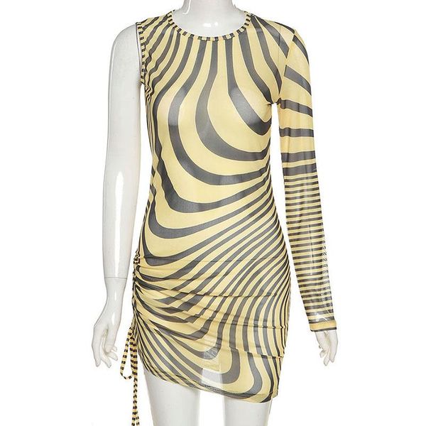 one shoulder zebra print skinny women single sleeve mesh fabric club party clothes street style outfits dress, Black;gray
one shoulder zebra print skinny women single sleeve mesh fabric club party clothes street style outfits dress, Black;gray