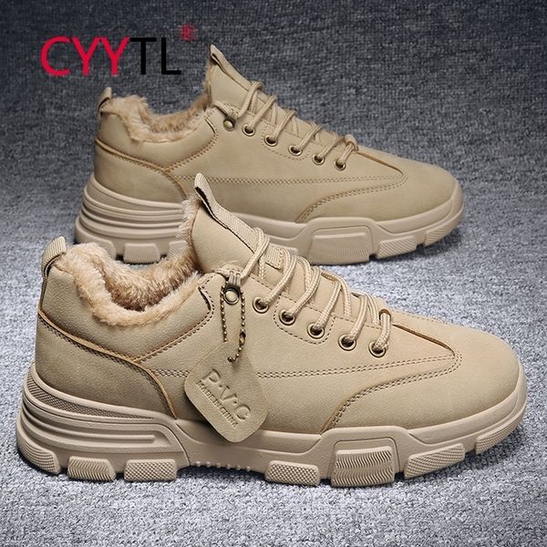 cyytl warm winter couple boots increased safety work shoes leather fur casual botas masculinas chaussure homme 210315, Black;brown 
cyytl warm winter couple boots increased safety work shoes leather fur casual botas masculinas chaussure homme 210315, Black;brown