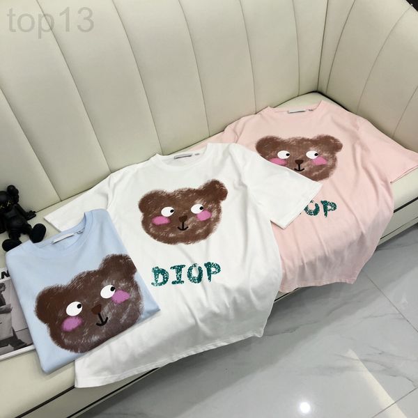 women's t-shirt designer shenzhen nanyou high end women's fashion brand bear print short sleeve girlfriends t-shirt half t-shirt f, White
women's t-shirt designer shenzhen nanyou high end women's fashion brand bear print short sleeve girlfriends t-shirt half t-shirt f, White