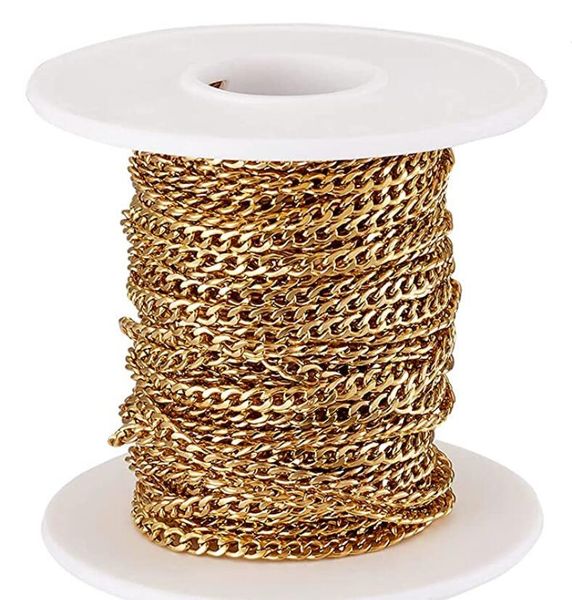 3meter lot in bulk 4mm gold flat nk chain stainless steel jewelry findings chains multi-layer bracelet anklet jewelry making diy, Silver
3meter lot in bulk 4mm gold flat nk chain stainless steel jewelry findings chains multi-layer bracelet anklet jewelry making diy, Silver