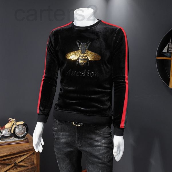 men's hoodies & sweatshirts designer 2021 autumn and winter new men's sweater plush thickened golden velvet pullover korean slim f, Black
men's hoodies & sweatshirts designer 2021 autumn and winter new men's sweater plush thickened golden velvet pullover korean slim f, Black