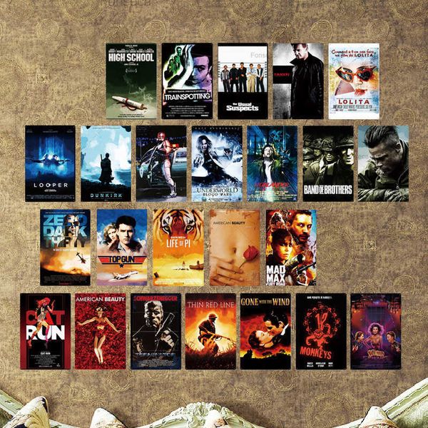 movie metal poster plaque metal vintage tin sign metal sign bar pub club wall decor retro home decor decorative plate
movie metal poster plaque metal vintage tin sign metal sign bar pub club wall decor retro home decor decorative plate