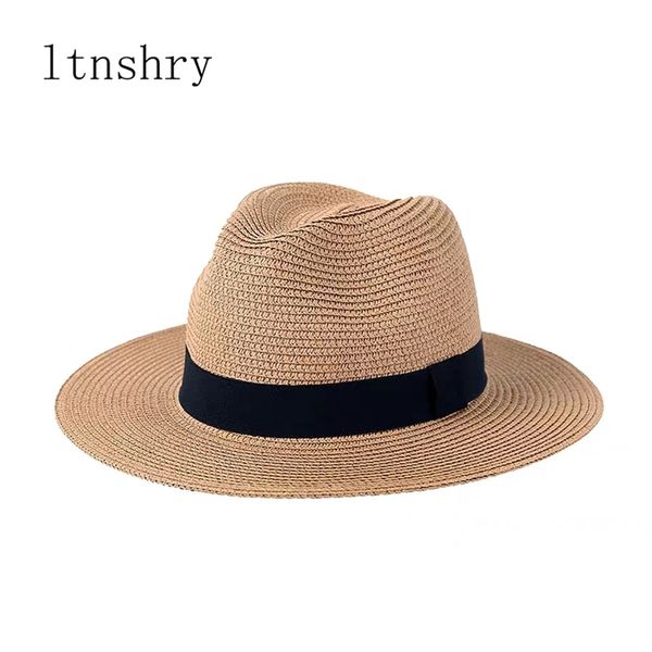summer ribbon sun hat casual vacation panama er straw women beach jazz men s foldable chapeau 220407, Blue;gray
summer ribbon sun hat casual vacation panama er straw women beach jazz men s foldable chapeau 220407, Blue;gray