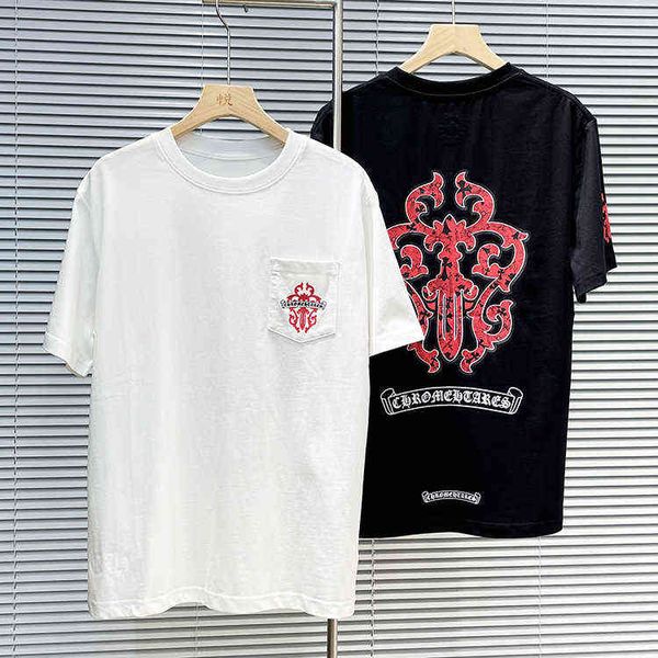 factory online export designer brand short sleeves 22 summer fashion ch print men's and women's loose round neck sleeve t-shirt, White
factory online export designer brand short sleeves 22 summer fashion ch print men's and women's loose round neck sleeve t-shirt, White