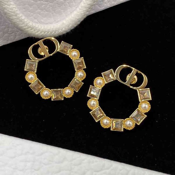 2022 factory wholesale new di home powder diamond pearl high sense earrings accessories, Golden
2022 factory wholesale new di home powder diamond pearl high sense earrings accessories, Golden
