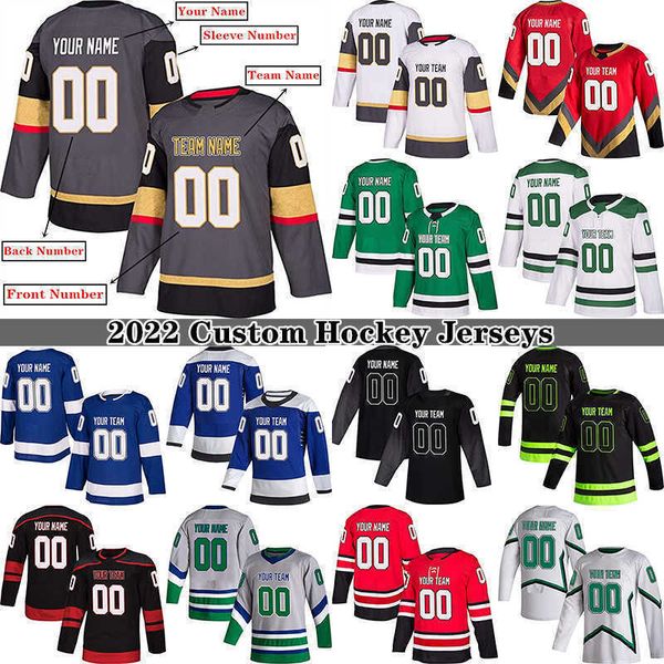 2022 custom hockey jersey for men youth s-4xl authentic embroidered name & numbers - design your own hockey, Black;red
2022 custom hockey jersey for men youth s-4xl authentic embroidered name & numbers - design your own hockey, Black;red