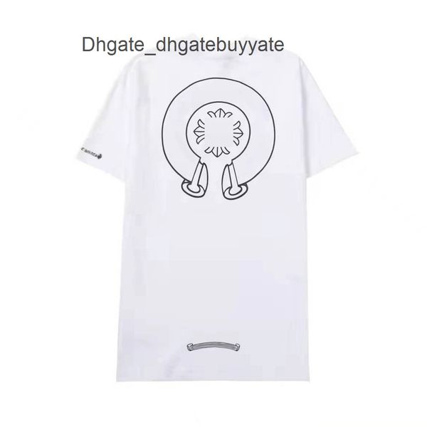 men's ch luxury t shirts brand man t-shirt summer women cross sanskrit tees letter designer tshirts classic boy loose round neck shirt, White;black
men's ch luxury t shirts brand man t-shirt summer women cross sanskrit tees letter designer tshirts classic boy loose round neck shirt, White;black
