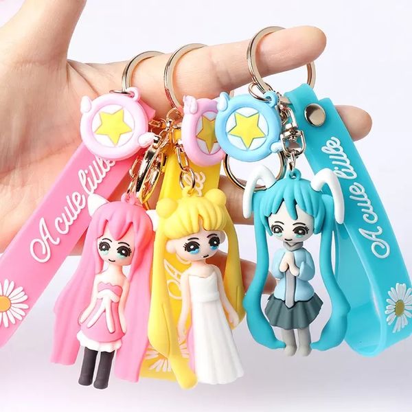 cartoon key rings keychain doll sailor moon keyring environmental protection pvc stereo keychain pendant couple car bag ornament small gift, Slivery;golden
cartoon key rings keychain doll sailor moon keyring environmental protection pvc stereo keychain pendant couple car bag ornament small gift, Slivery;golden