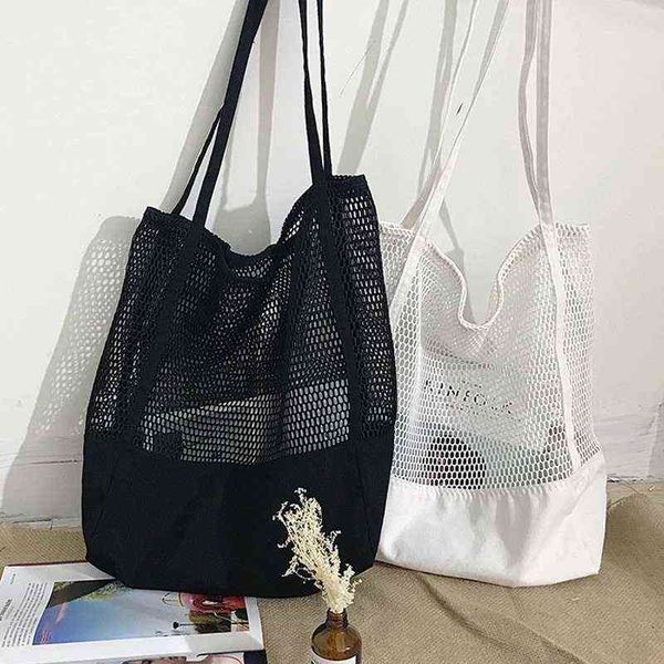 shopping bags mesh hollow out tote women trendy women's handbag sandy beach shoulder large capacity canvas shoping girl sac 220318
shopping bags mesh hollow out tote women trendy women's handbag sandy beach shoulder large capacity canvas shoping girl sac 220318