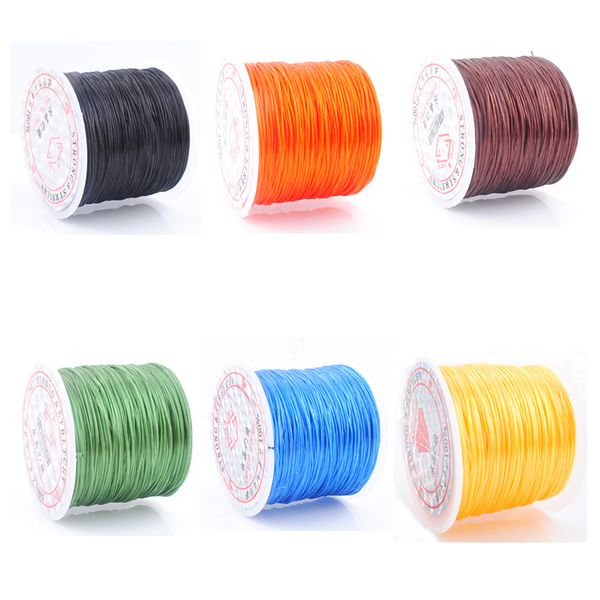0.5mm stretch strong elastic beading cord wire thread string for diy bracelet necklace jewelry making white black yellow brown 45meter/roll, White;red
0.5mm stretch strong elastic beading cord wire thread string for diy bracelet necklace jewelry making white black yellow brown 45meter/roll, White;red