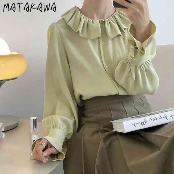 ruffled womens blouses flared sleeve shirt french round neck blusas mujer de moda solid color camisas 210506, White
ruffled womens blouses flared sleeve shirt french round neck blusas mujer de moda solid color camisas 210506, White
