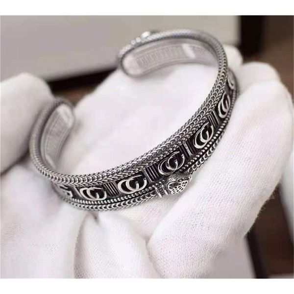 86% off factory shopsilver ancient home double stripe three-dimensional king bracelet open gear edging fashion men's bracelet 34, Black
86% off factory shopsilver ancient home double stripe three-dimensional king bracelet open gear edging fashion men's bracelet 34, Black