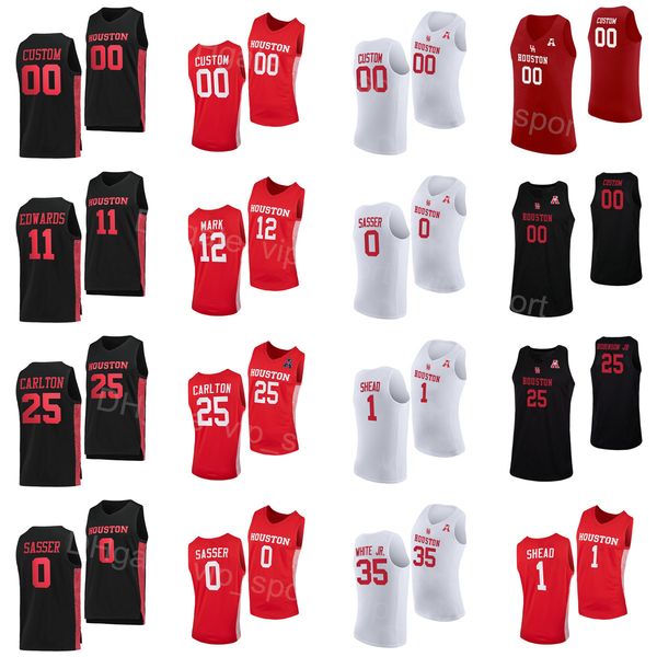 ncaa college basketball houston cougars 0 marcus sasser jersey 11 kyler edwards 35 fabian white jr 25 josh carlton 4 taze moore 12 tramon ma, Black
ncaa college basketball houston cougars 0 marcus sasser jersey 11 kyler edwards 35 fabian white jr 25 josh carlton 4 taze moore 12 tramon ma, Black