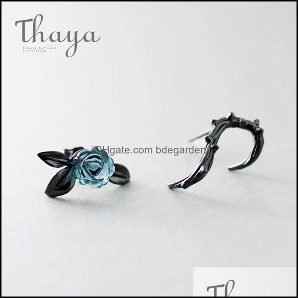 stud earrings jewelry thaya s925 sier thorn blue crystal rose design black for women asymmetry flower earring female gift 220211 drop delive, Golden;silver
stud earrings jewelry thaya s925 sier thorn blue crystal rose design black for women asymmetry flower earring female gift 220211 drop delive, Golden;silver
