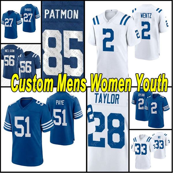 2 matt ryan 28 jonathan taylor football jersey 53 darius leonard 11 michael pittman jr. philip rivers quenton nelson kwity paye peyton manni, Black;red
2 matt ryan 28 jonathan taylor football jersey 53 darius leonard 11 michael pittman jr. philip rivers quenton nelson kwity paye peyton manni, Black;red