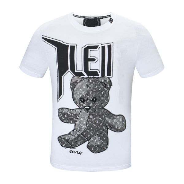 2022 designer paris fashion embroidered short sleeve t-shirt lovely angel brown bear animal big tiger skeleton pirate t-shirt sa868, White;black
2022 designer paris fashion embroidered short sleeve t-shirt lovely angel brown bear animal big tiger skeleton pirate t-shirt sa868, White;black