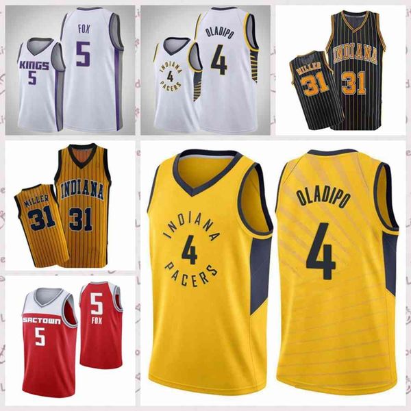 2021 vintage men retro basketball jersey victor 4 oladipo reggie 31 miller shirts de aaron 5 fox breathable black blue white size s-2xl, Black;red
2021 vintage men retro basketball jersey victor 4 oladipo reggie 31 miller shirts de aaron 5 fox breathable black blue white size s-2xl, Black;red
