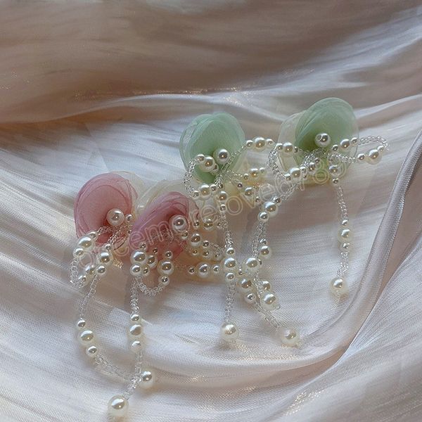 trendy jewelry small white pearl dangle earring trend flower cloth women earrings for wedding party gift, Silver
trendy jewelry small white pearl dangle earring trend flower cloth women earrings for wedding party gift, Silver