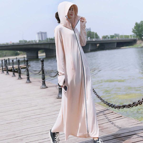 women's jackets sunscreen clothes women's new long knee sunscreen clothes anti ultraviolet ice silk breathable loose thin coat len, Black;brown
women's jackets sunscreen clothes women's new long knee sunscreen clothes anti ultraviolet ice silk breathable loose thin coat len, Black;brown