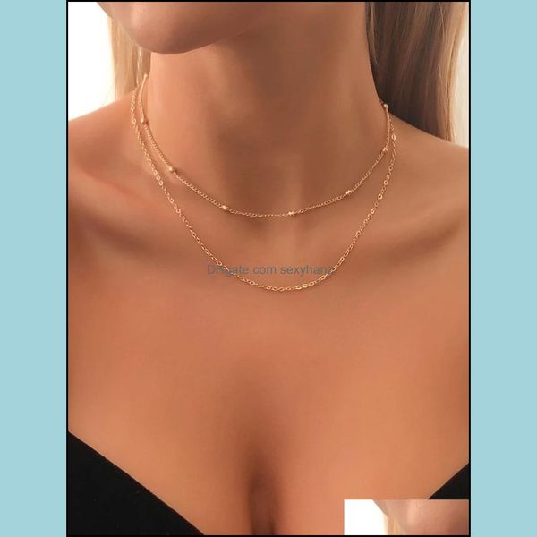 other necklaces pendants jewelry fashion temperament double layer round bead necklace for women gift drop delivery 2021 dhzwt, Silver
other necklaces pendants jewelry fashion temperament double layer round bead necklace for women gift drop delivery 2021 dhzwt, Silver