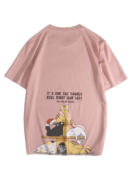 men slogan & cartoon graphic tee g6ar#, White;black
men slogan & cartoon graphic tee g6ar#, White;black