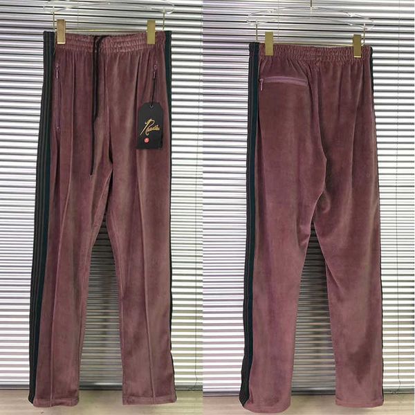 men women butterfly embroidery needles velvet sweatpants ribbon striped needles awge trousers red wine pants, Black
men women butterfly embroidery needles velvet sweatpants ribbon striped needles awge trousers red wine pants, Black