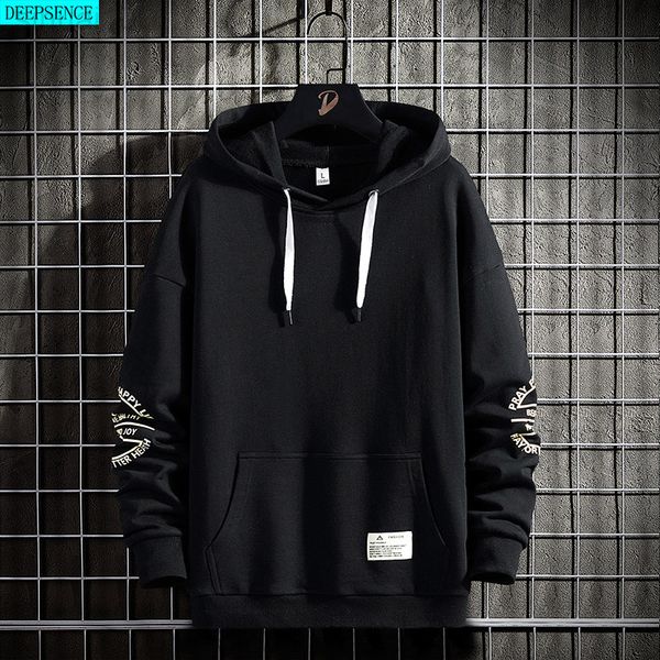 2021 herfst nieuwe effen kleur polyester mannen ronde hals hoodie koreaanse stijl hedging casual lange mouwen hoodie voor mannen l220730, Black
2021 herfst nieuwe effen kleur polyester mannen ronde hals hoodie koreaanse stijl hedging casual lange mouwen hoodie voor mannen l220730, Black