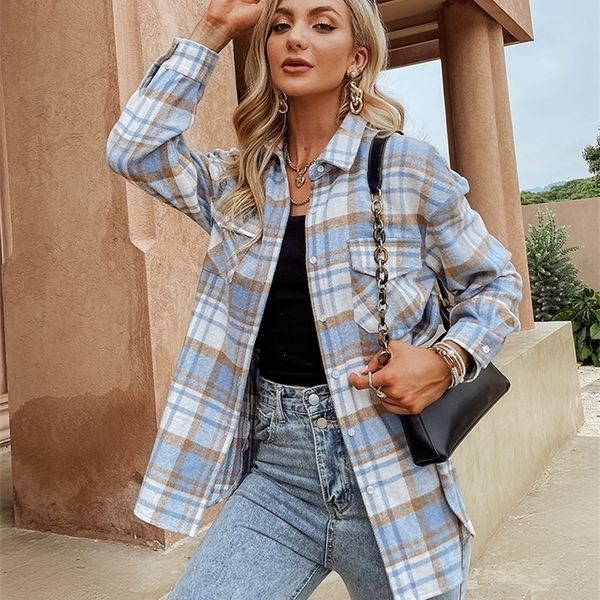 office lapel jacket women autumn winter casual long sleeve female coat black white fashion business shirt jackets 220722, Black;brown
office lapel jacket women autumn winter casual long sleeve female coat black white fashion business shirt jackets 220722, Black;brown