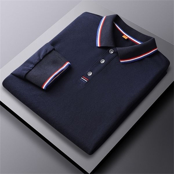 spring autumn men cotton polo shirts t shirt men business t shirt long sleeve stand collar &tees polo shirt men 220402, White;black
spring autumn men cotton polo shirts t shirt men business t shirt long sleeve stand collar &tees polo shirt men 220402, White;black