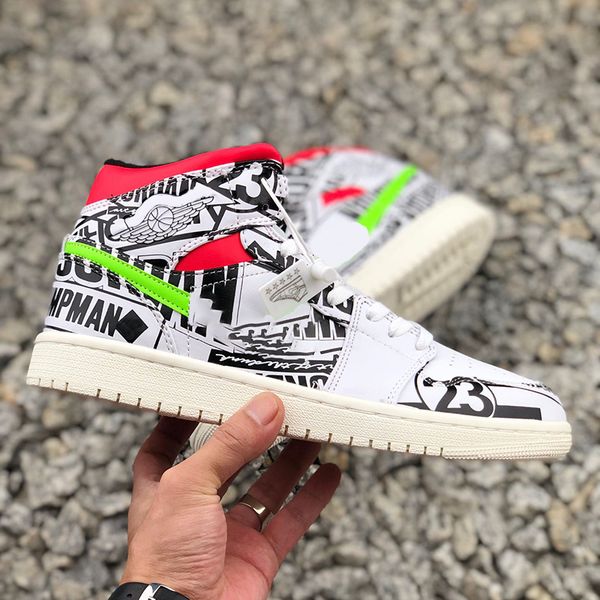 designer shoes jumpman 1 1s mid man woman basketball og graffiti in black white calfskin material luxury designer trainers sneakers
designer shoes jumpman 1 1s mid man woman basketball og graffiti in black white calfskin material luxury designer trainers sneakers