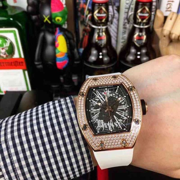 watch date luxury mens mechanical watch richa milles rm010 fully automatic movement sapphire mirror rubber watchband swiss wristwatches 4ygv, Slivery;brown
watch date luxury mens mechanical watch richa milles rm010 fully automatic movement sapphire mirror rubber watchband swiss wristwatches 4ygv, Slivery;brown