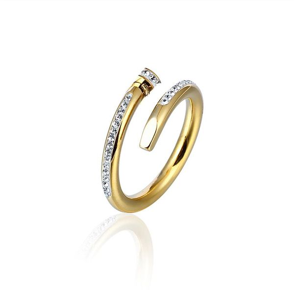 with box designer men women un diamond ring love ring cartiar jewelry clou pendant screw party wedding couple gift fashion luxury 275j, Silver
with box designer men women un diamond ring love ring cartiar jewelry clou pendant screw party wedding couple gift fashion luxury 275j, Silver