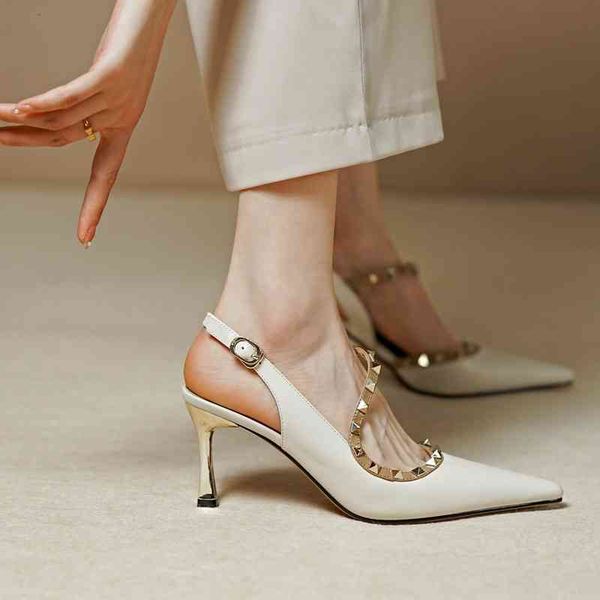 sandals baotou back empty womanly sandals summer simple korean pointed thin heel rivet qujz, Black
sandals baotou back empty womanly sandals summer simple korean pointed thin heel rivet qujz, Black