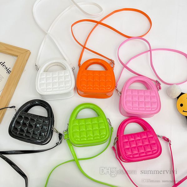 kids plaid embossing handbags girls candy color pu leather single shoulder bags children messenger princess bag q6967, Black
kids plaid embossing handbags girls candy color pu leather single shoulder bags children messenger princess bag q6967, Black