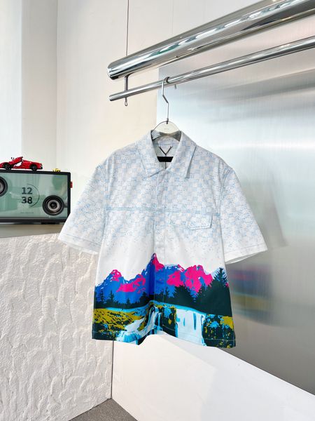 summer 2022 the latest brand short sleeved denim shirts us size designer shirts print design single row button luxury mens shirts, White;black
summer 2022 the latest brand short sleeved denim shirts us size designer shirts print design single row button luxury mens shirts, White;black