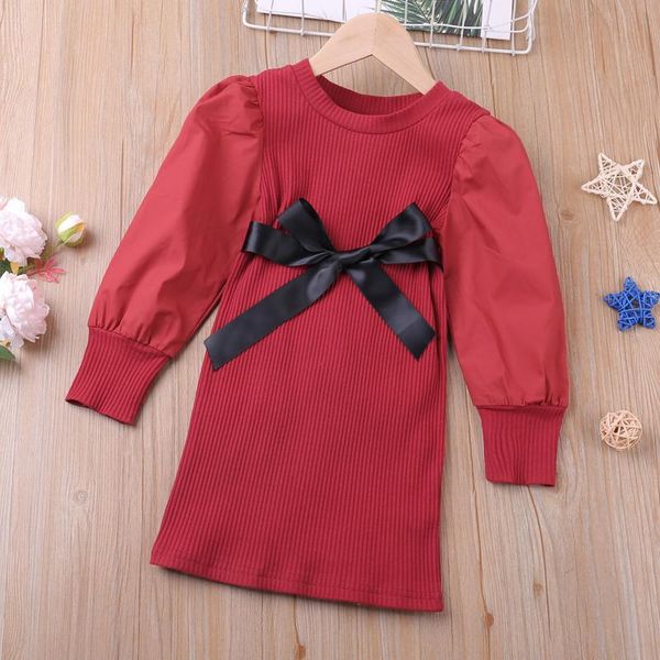 girl's dresses 2022 spring autumn puff sleeve knitted sweater dress red casual children's kid clothes girl year, Red;yellow
girl's dresses 2022 spring autumn puff sleeve knitted sweater dress red casual children's kid clothes girl year, Red;yellow