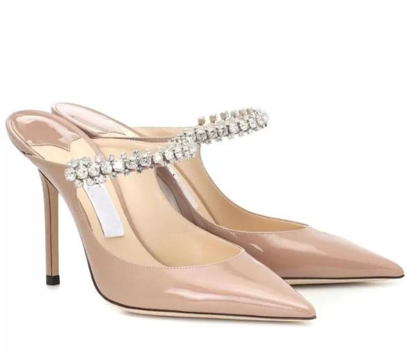 brands designer bing bridal wedding dress sandals shoes luxury women slippers pointed toe crystal straps lady pumps party mules various styl, Black
brands designer bing bridal wedding dress sandals shoes luxury women slippers pointed toe crystal straps lady pumps party mules various styl, Black