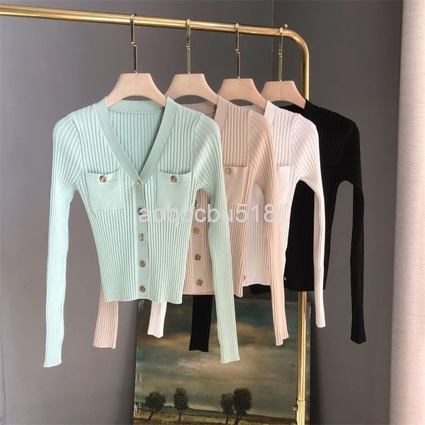 women's knits & tees knitwear women's early spring french elegant v-neck pit strip slim multicolor, White
women's knits & tees knitwear women's early spring french elegant v-neck pit strip slim multicolor, White