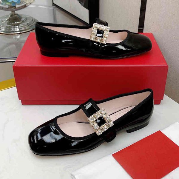 dress shoes spring and autumn ouyang nana same r & v women's shoes square buckle single diamond mary jane ballet flat, Black
dress shoes spring and autumn ouyang nana same r & v women's shoes square buckle single diamond mary jane ballet flat, Black