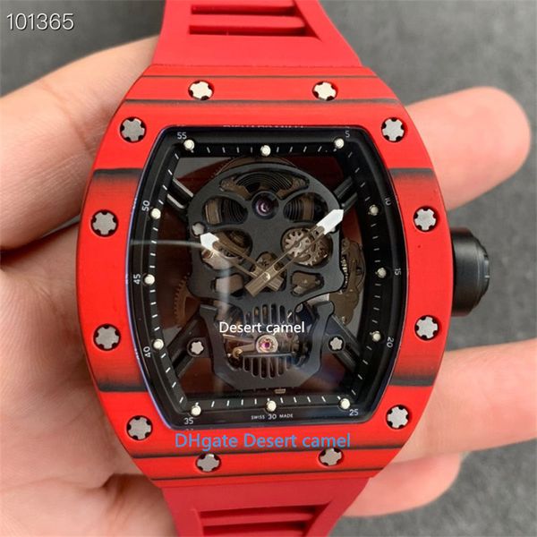 automatic mechanical transparent wristwatch carbon fiber case skeleton watch sapphire waterproof wine bucket watch rubber strap men's w, Slivery;brown
automatic mechanical transparent wristwatch carbon fiber case skeleton watch sapphire waterproof wine bucket watch rubber strap men's w, Slivery;brown