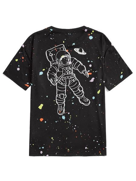 men galaxy & figure graphic drop shoulder tee h7nv#, White;black
men galaxy & figure graphic drop shoulder tee h7nv#, White;black