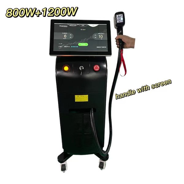 2 handpiece with screen diode laser permanent hair removal machine factory with directly sales logo service, Black
2 handpiece with screen diode laser permanent hair removal machine factory with directly sales logo service, Black