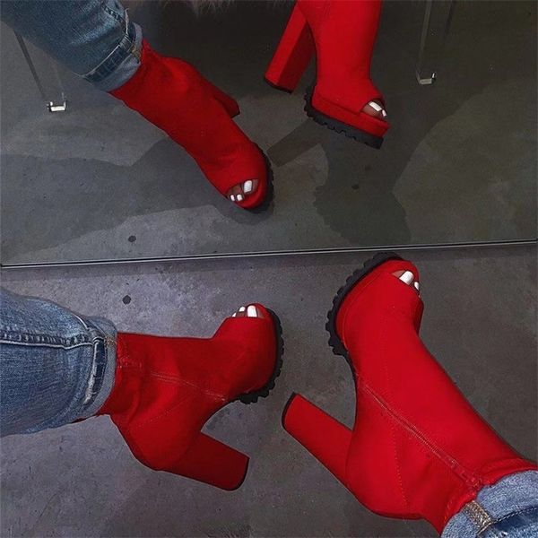 women zip peep toe ankle boots spring ladies snake pattern platform woman thick high heels female leopard fashion shoes new 201031, Black
women zip peep toe ankle boots spring ladies snake pattern platform woman thick high heels female leopard fashion shoes new 201031, Black