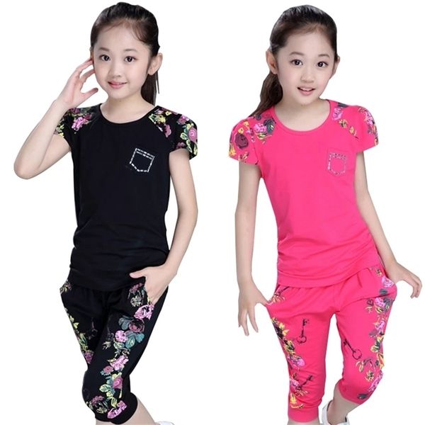 summer girls clothing sets children sports suit cotton print short sleeve t shirt pants 2pcs girl clothes 4 6 8 10 12 14 years 220620, White
summer girls clothing sets children sports suit cotton print short sleeve t shirt pants 2pcs girl clothes 4 6 8 10 12 14 years 220620, White