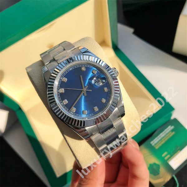 mens watch blue dial 41mm 904l stainless steel asia 2813 movement mechanical automatic silver strap precision and durability zr factory wris, Slivery;brown
mens watch blue dial 41mm 904l stainless steel asia 2813 movement mechanical automatic silver strap precision and durability zr factory wris, Slivery;brown